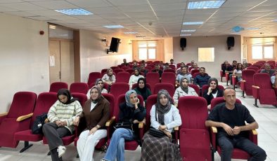 Kahta’da okul bahçe görevlilerine iş sağlığı ve güvenliği eğitimi