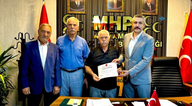 MHP Adıyaman Merkez İlçe Başkanlığı’ndan mahallelerde teşkilatlanma atağı