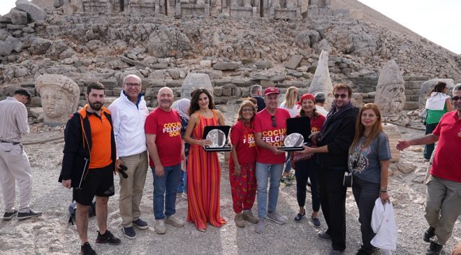 Nemrut’un zirvesinden çocuk felcine son mesajı