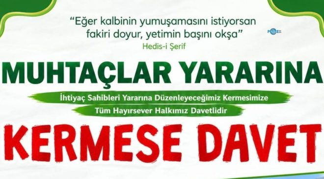 Umut Kervanı’ndan ihtiyaç sahipleri için üç günlük kermes çağrısı