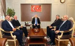 Vali Abdullah Küçük,  Ziraat Odası Başkanlarını Kabul Etti