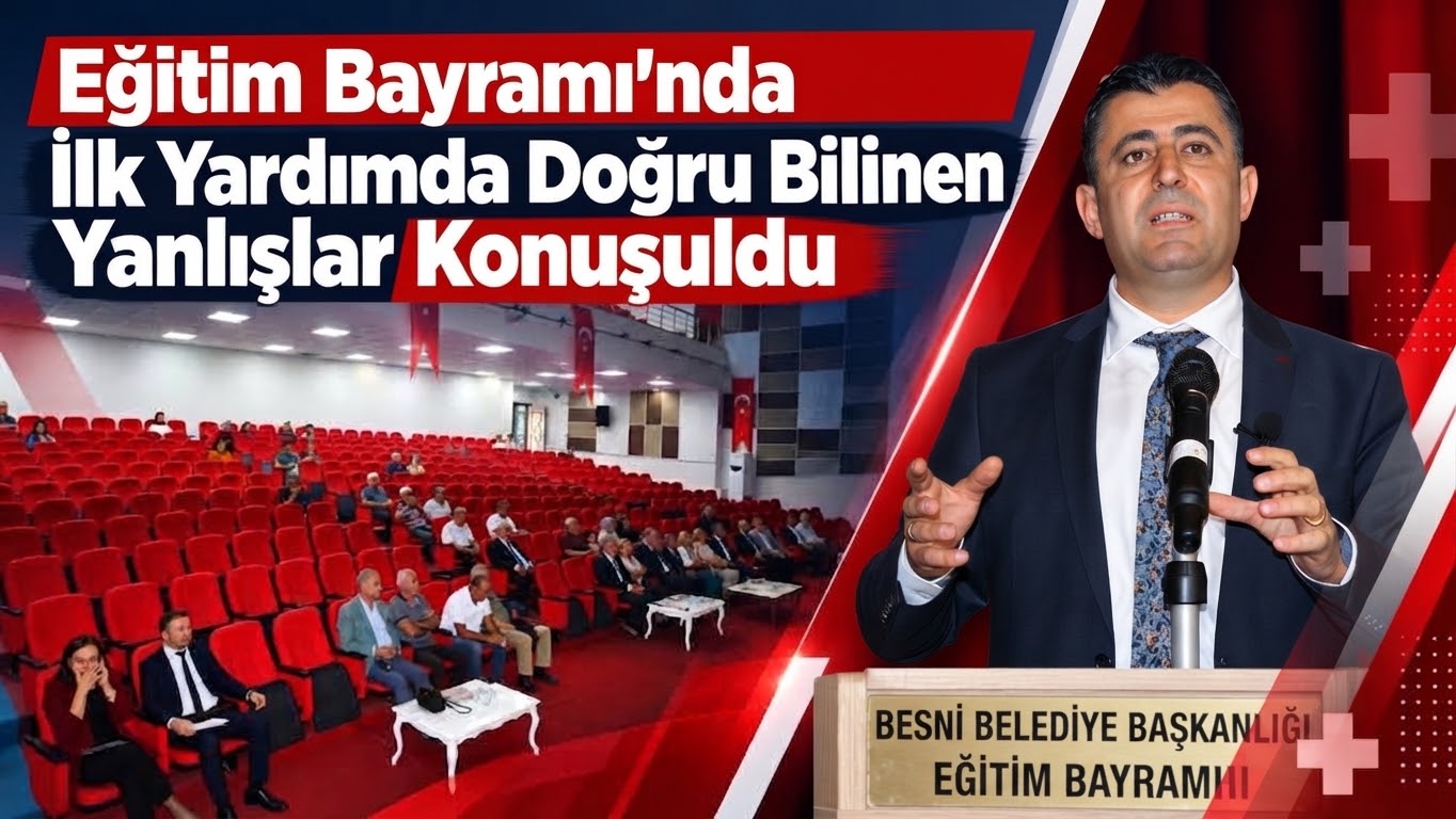 Besni Eğitim Bayramı’nda Kızılay’a Kan Bağışına Yoğun İlgi