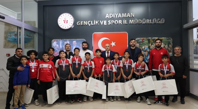 Adıyamanlı Sporcular Madalyalarla Döndüler! Başarıları Ödüllendirildi