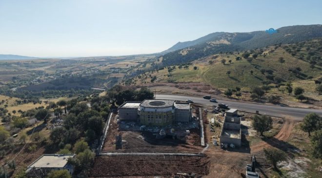 Adıyaman’da Kömür Cemevi projesinde çalışmalar yüzde 75’e ulaştı