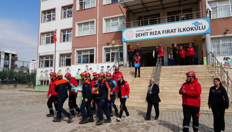 Adıyaman’da Dünya Afet Risklerini Azaltma Günü’nde tatbikatlar yapıldı  – Videolu Haber