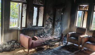 Adıyaman’da iki katlı binada yangın paniği​‌  – Videolu Haber