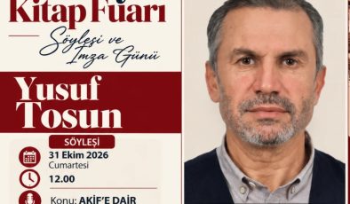 Adıyamanlı Yazar Yusuf Tosun, 12. Malatya Kitap Fuarı’nda okurlarıyla buluşuyor