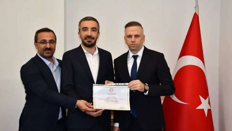 Mehmet Torunoğlu, ATSO Başkanlığı Mazbatasını Aldı
