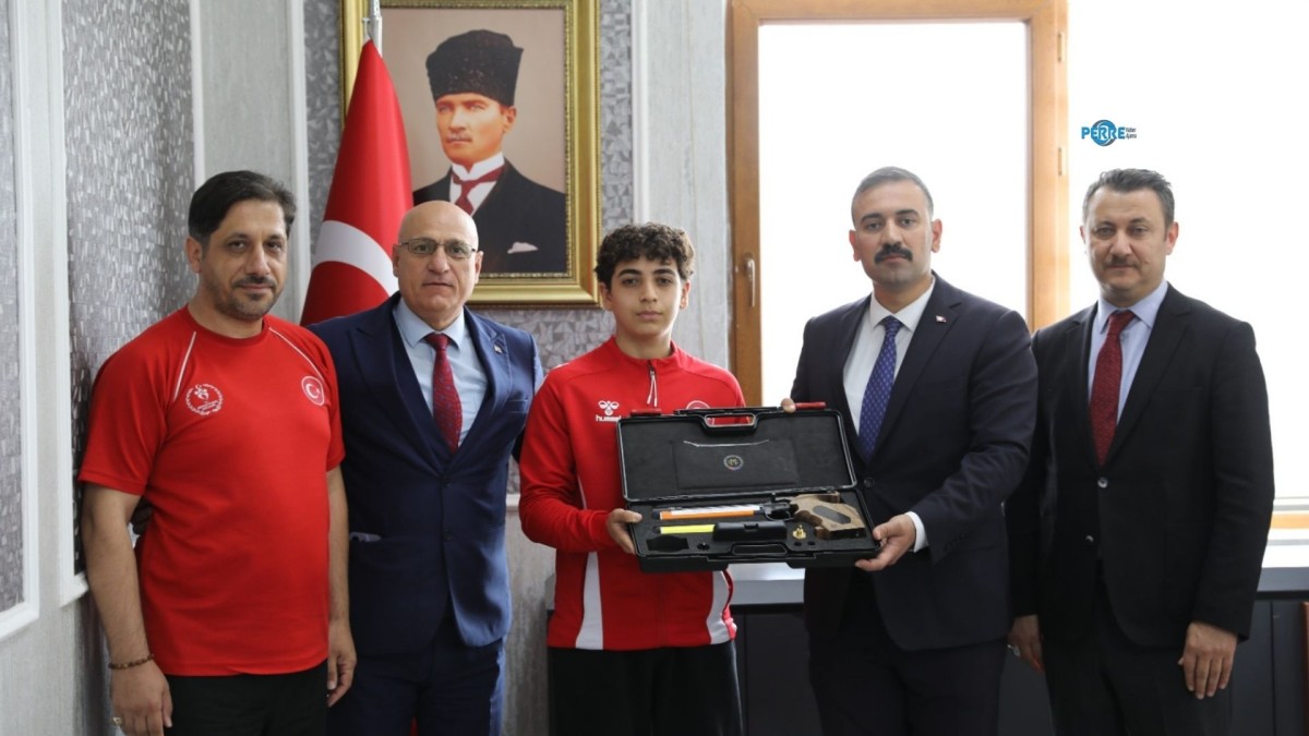 Avrupa şampiyonu Mehmet Ali Kaya’ya anlamlı tebrik
