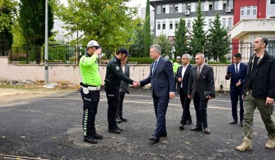 Emniyet Müdürü Nazman’dan okul güvenliği denetimi