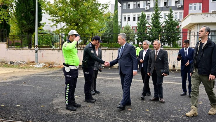 Emniyet Müdürü Nazman’dan okul güvenliği denetimi