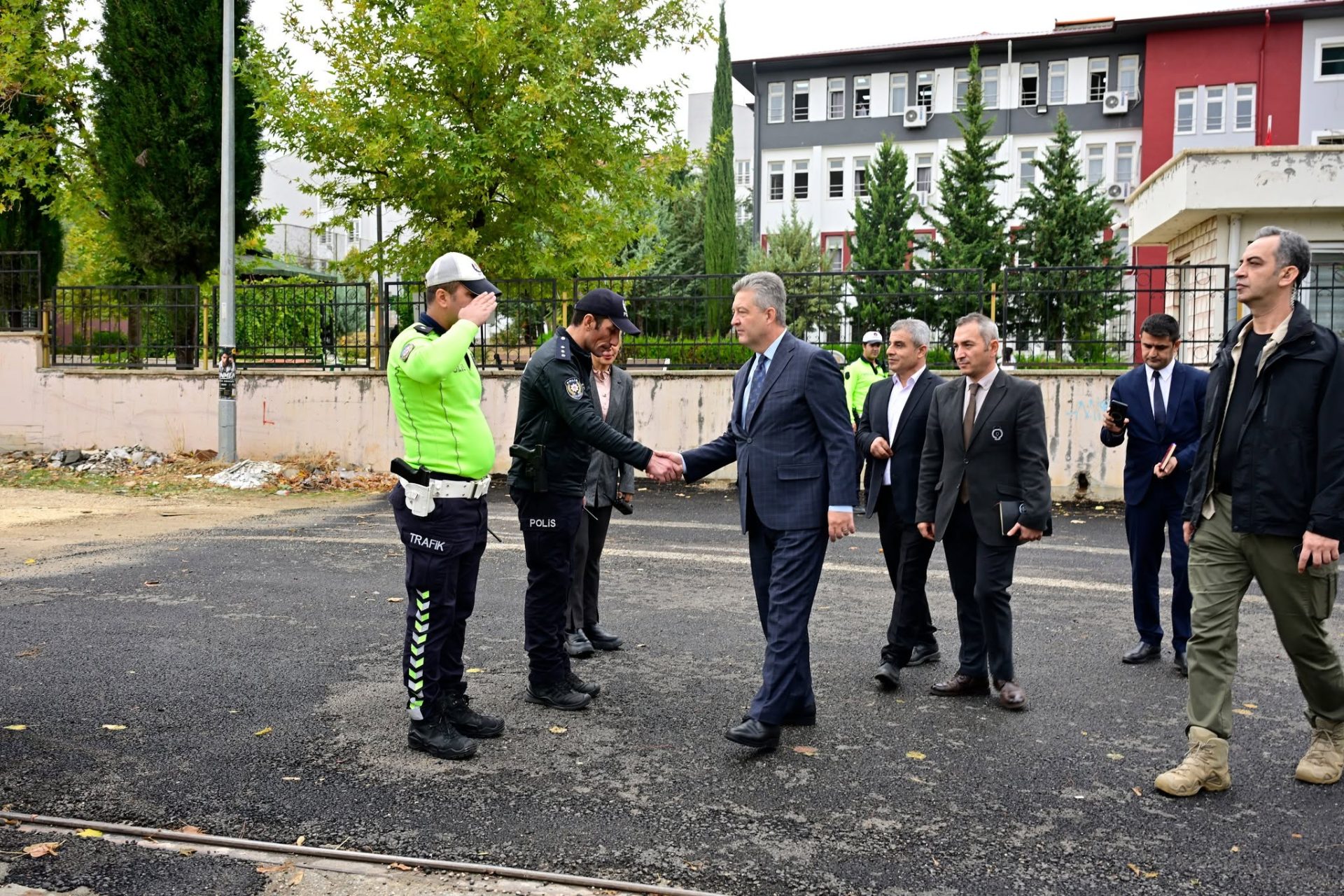 Emniyet Müdürü Nazman’dan okul güvenliği denetimi