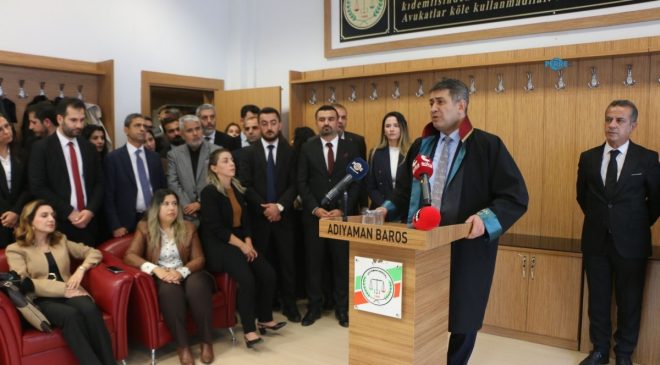 Baro Başkanı Mithat Yaşar: ‘Cumhuriyet’in en güçlü güvencesi hukukun üstünlüğüdür’