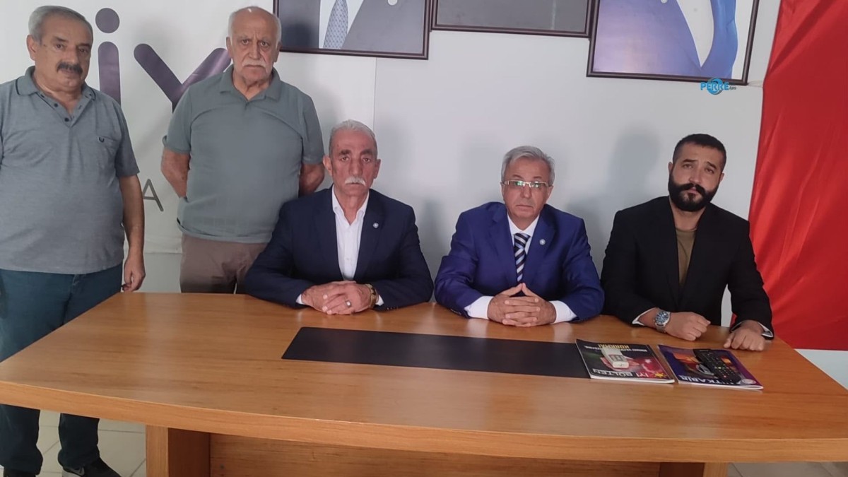BBP Tut İlçe Başkanı Ahmet Erdoğan ve yönetimi İYİ Parti’ye katıldı