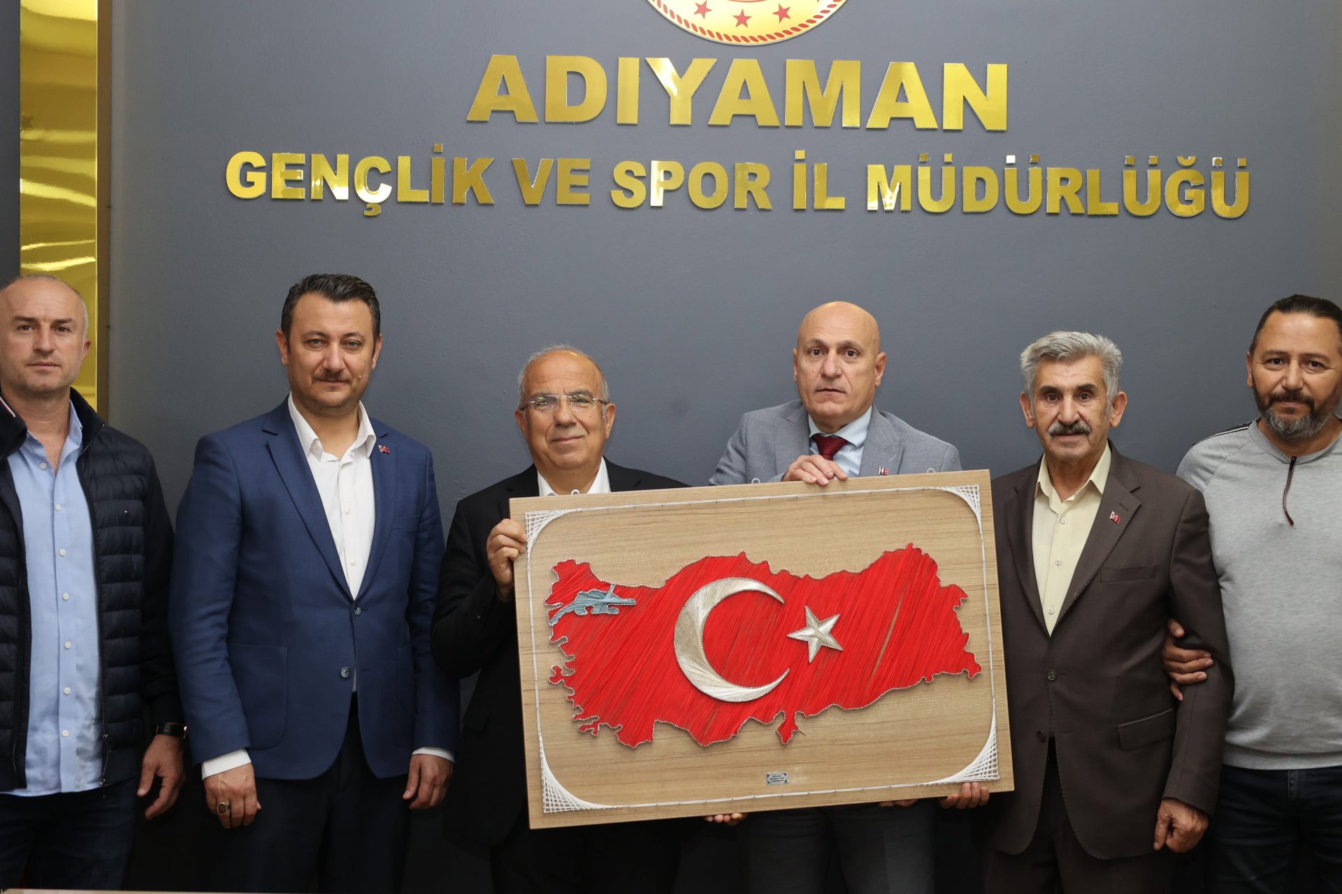 Türkiye Atıcılık Federasyonu Başkanı Murat Kocakaya Adıyaman Gençlik ve Spor İl Müdürlüğünü Ziyaret Etti