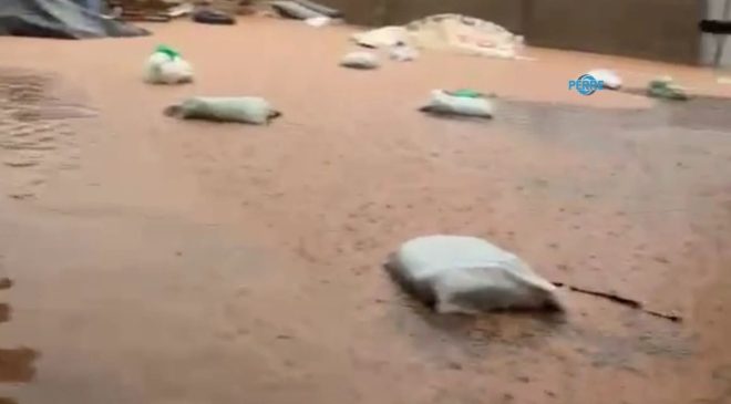 Gölbaşı’nın Aşağı Nasırlı köyünde şiddetli yağış maddi zarara yol açtı