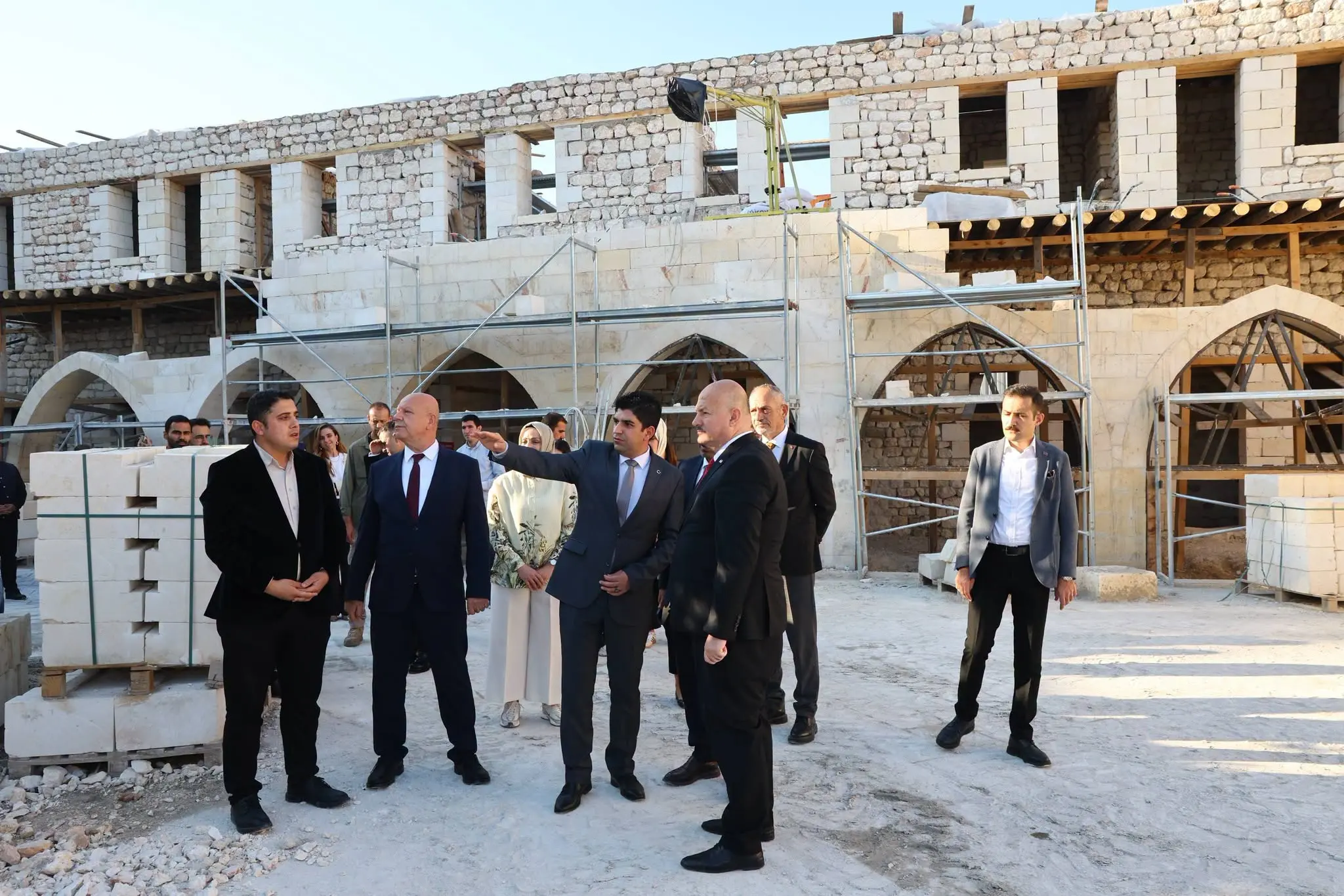 Tarihi Tuz Hanı yeniden ayağa kaldırılıyor! Restorasyon sürüyor