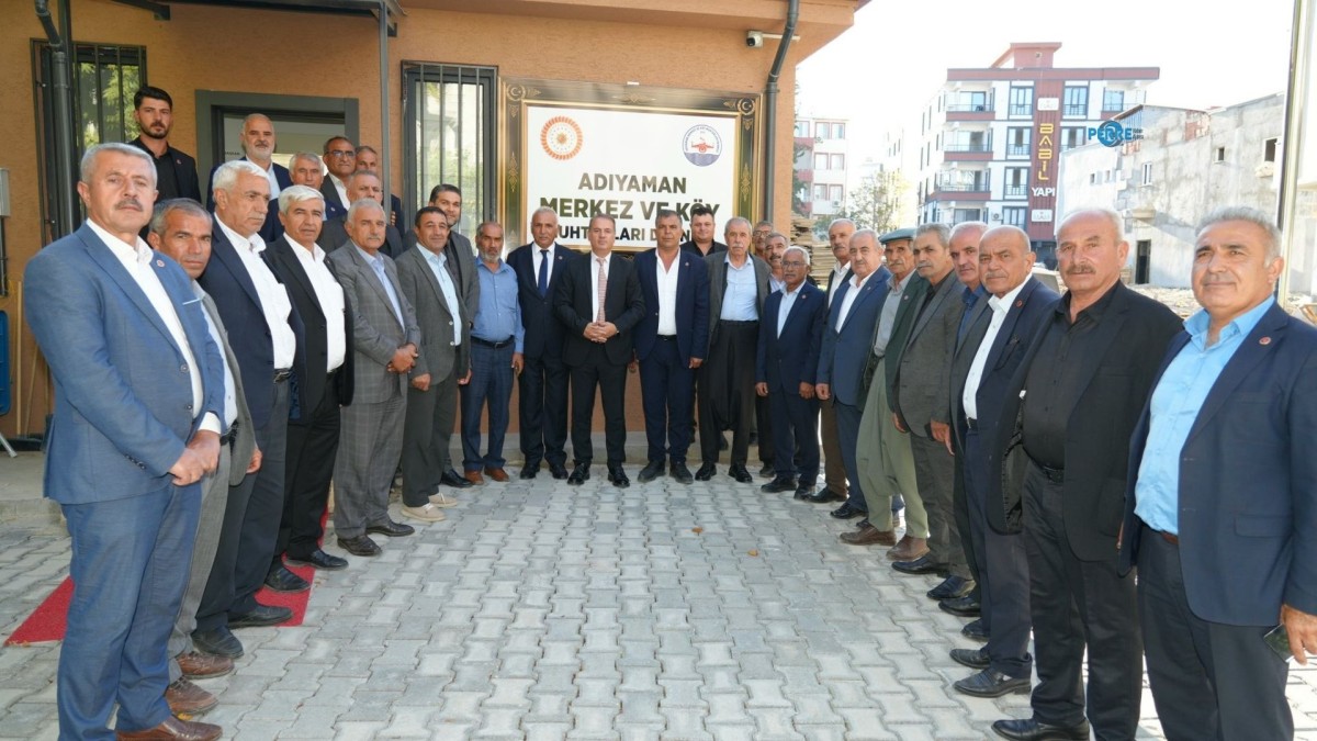 İl Milli Eğitim Müdürü Tosun’dan muhtarlara ziyaret