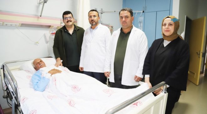 Kahta Devlet Hastanesinde bacak damarlarının tedavisinde bir ilk