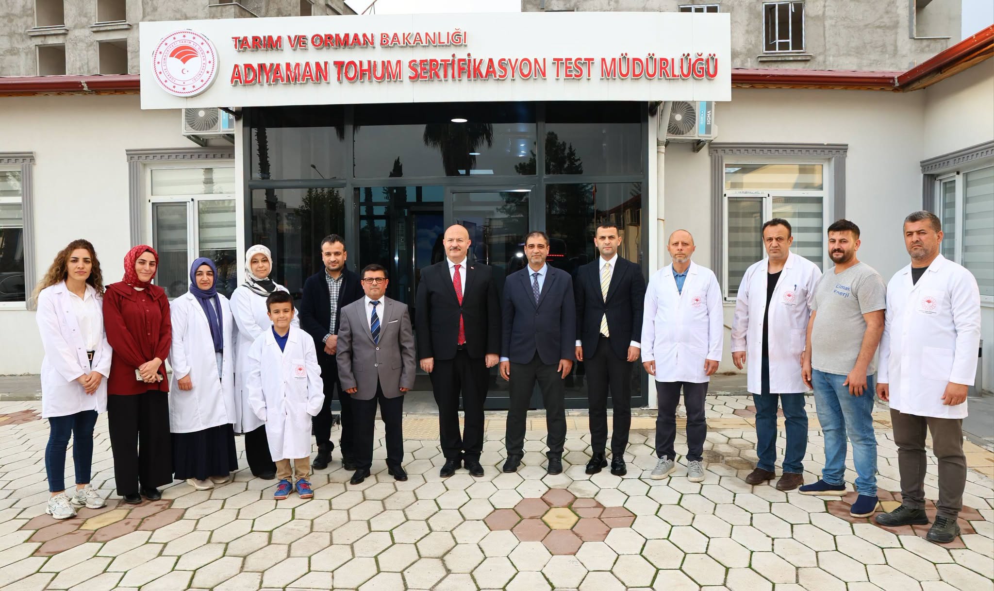 Vali Osman Küçük, Adıyaman Tohum Sertifikasyon Test Müdürlüğünü Ziyaret Etti