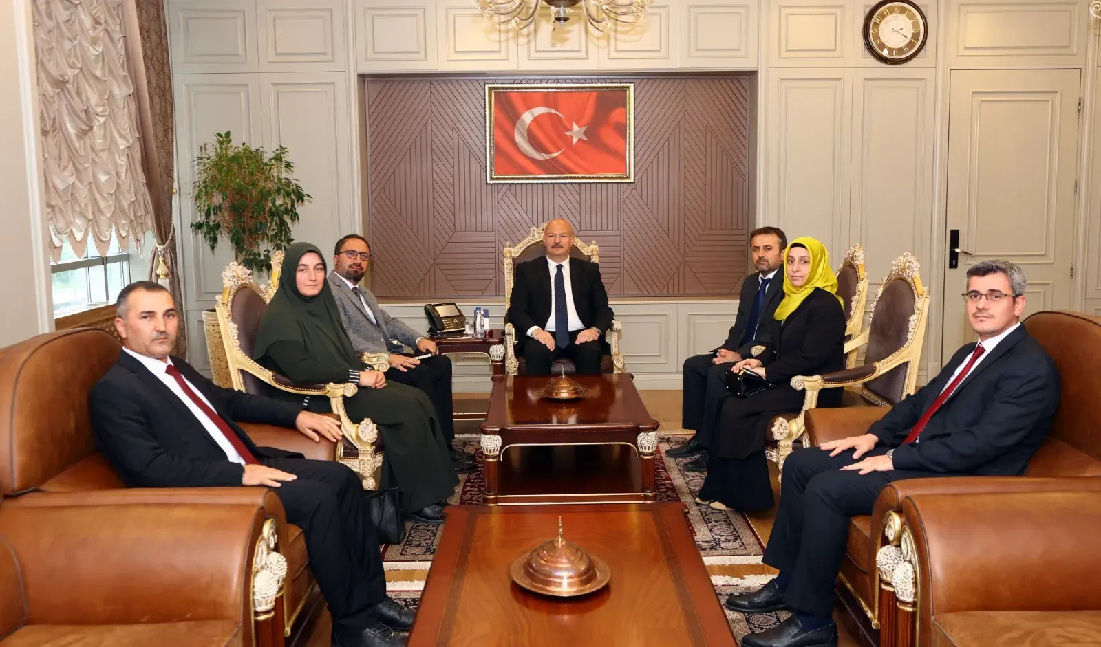 İl Müftüsü Mehmet Reşat Şavlı Vali Küçük’e Ziyaret