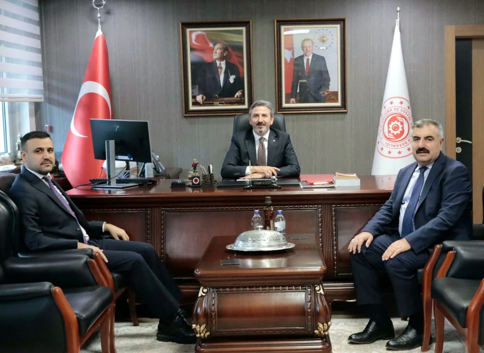 Ankara’da önemli ziyaret