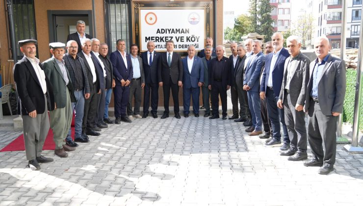 Başkan Tutdere; “Muhtarlarımız halkımızın temsilcisi, bizim de gözümüz ve kulağımızdır”