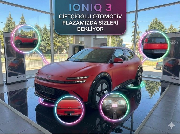 Uşak’ta Hyundai Ionıq 3 Heyecanı: Teknoloji ve Konfor Bir Arada!