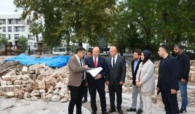 Adıyaman Valisi Küçük, Arkeoloji Müzesi İnşaat Alanını İnceledi