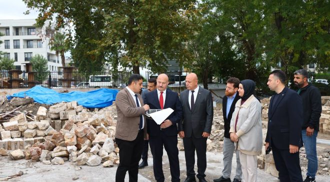 Adıyaman Valisi Küçük, Arkeoloji Müzesi İnşaat Alanını İnceledi