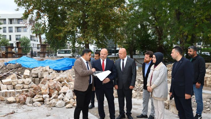 Adıyaman Valisi Küçük, Arkeoloji Müzesi İnşaat Alanını İnceledi