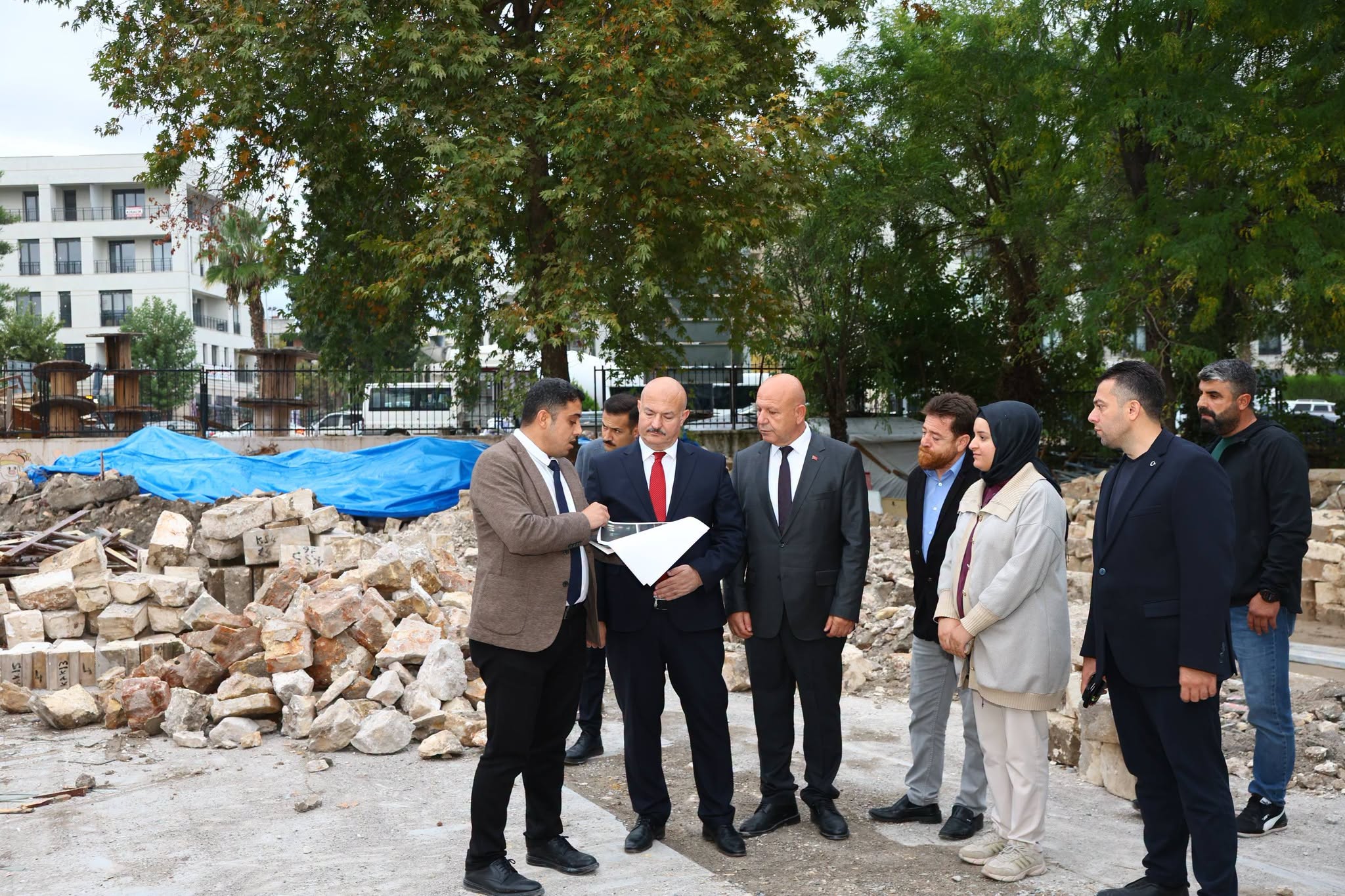 Adıyaman Valisi Küçük, Arkeoloji Müzesi İnşaat Alanını İnceledi