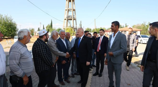 Adıyaman Valisi Küçük, Bozhöyük ve Bağpınar Köylerini Ziyaret Etti