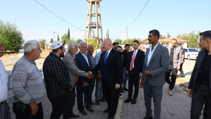 Adıyaman Valisi Küçük, Bozhöyük ve Bağpınar Köylerini Ziyaret Etti